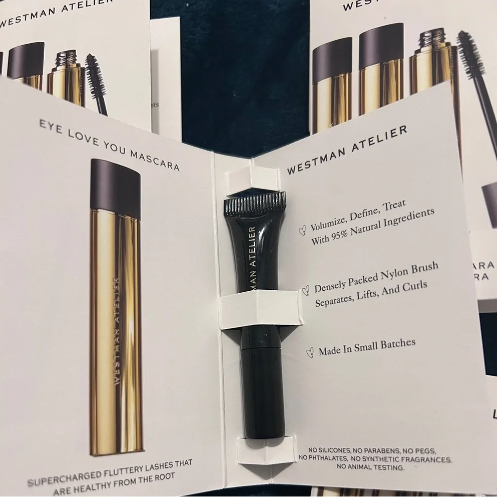 Westman Atelier Deluxe Size Eye Love You Mascara Lot of 5 Black